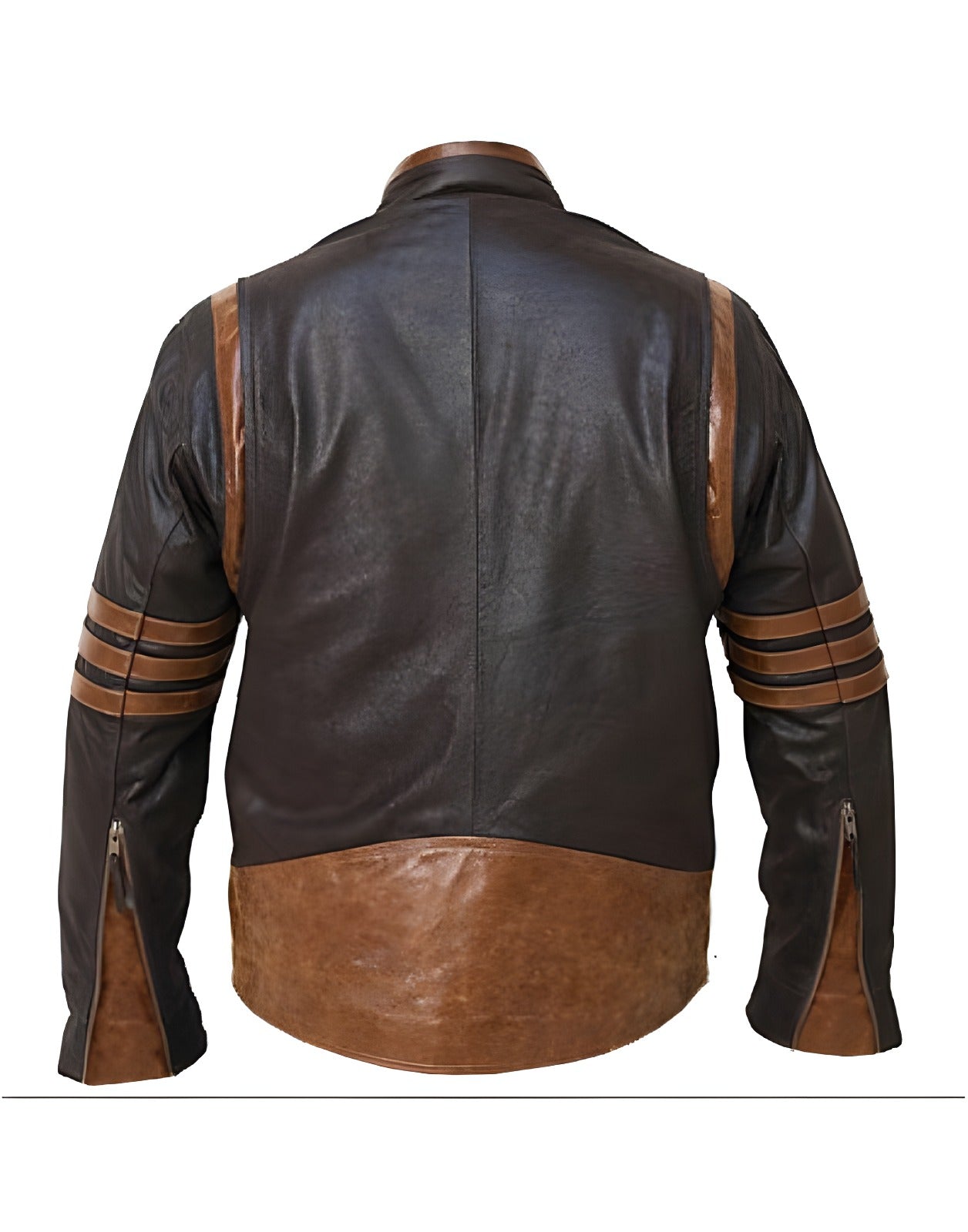 Wolverine X Men Origins Real Genuine Leather Jacket Mens Biker Motorcycle Bomber Napa Leather
