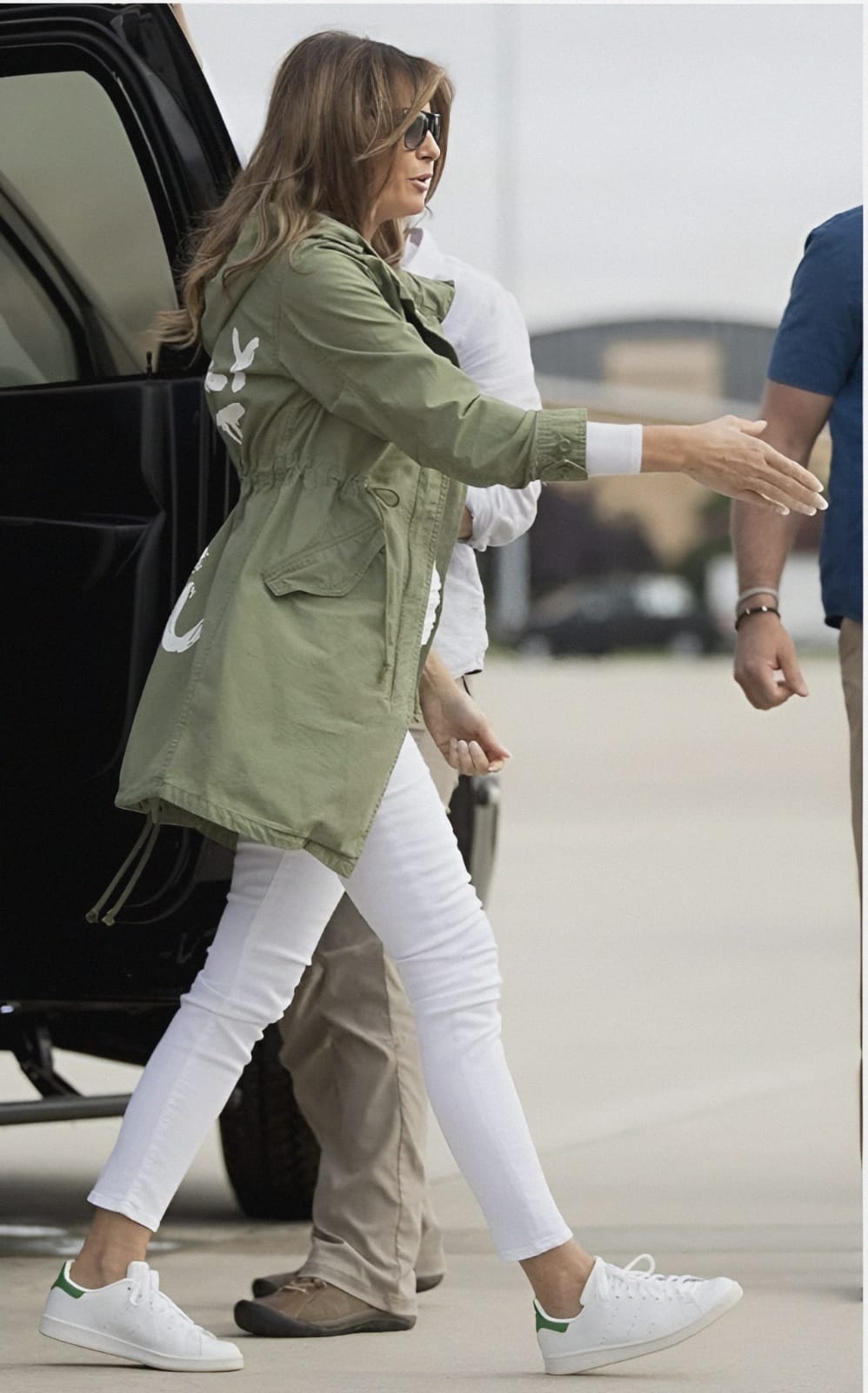 Women's I Really Don't Care Do U Melania Trump Cotton Coat Jacket - Women's Cotton Coat Jacket